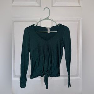 Green Sweater medium